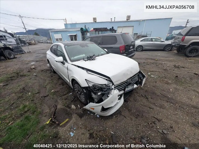 KMHL34JJXPA056708 2023 Hyundai Sonata Hybrid/Sel