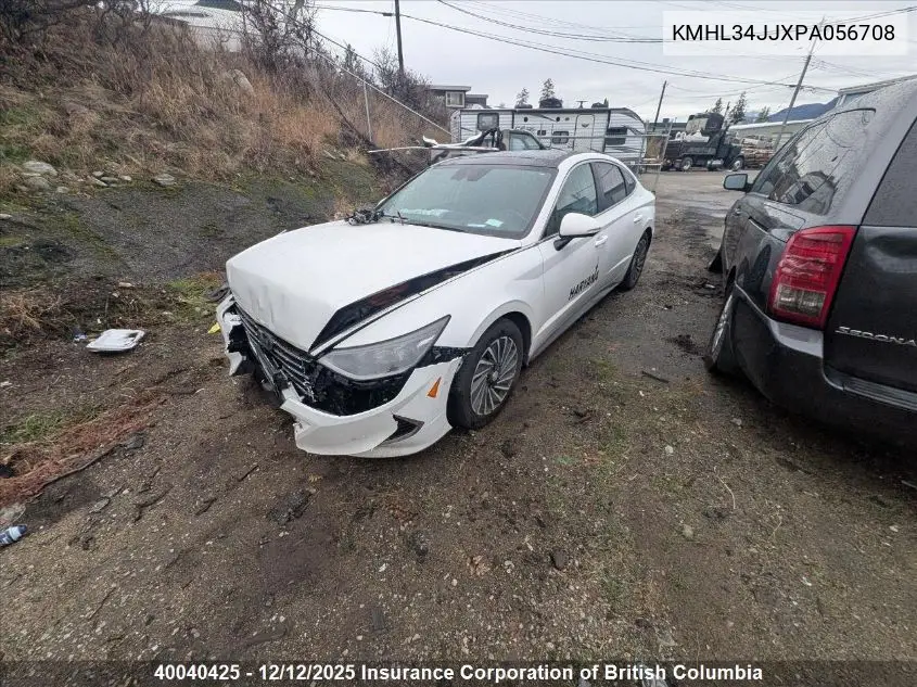 KMHL34JJXPA056708 2023 Hyundai Sonata Hybrid/Sel