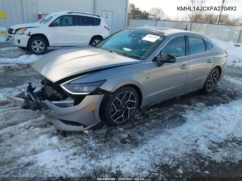KMHL14JCXPA270492 2023 Hyundai Sonata N Line