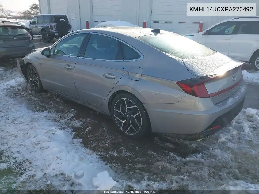KMHL14JCXPA270492 2023 Hyundai Sonata N Line