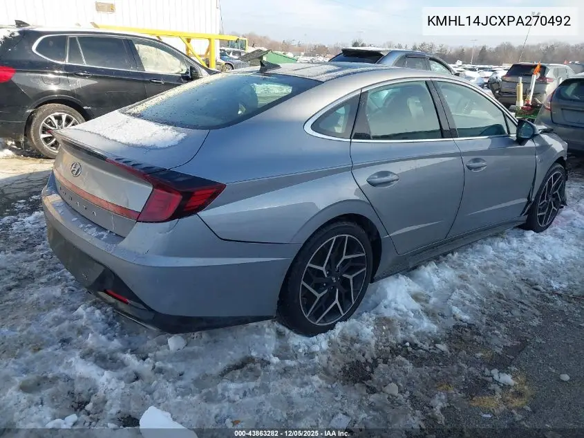 KMHL14JCXPA270492 2023 Hyundai Sonata N Line