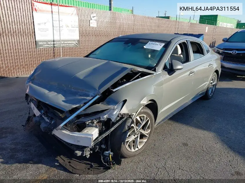 KMHL64JA4PA311554 2023 Hyundai Sonata Sel