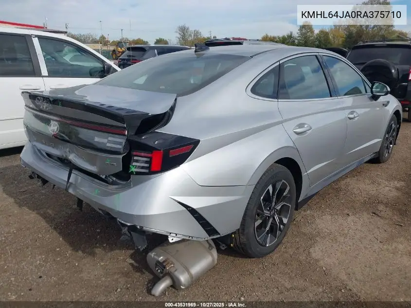 KMHL64JA0RA375710 2024 Hyundai Sonata Sel