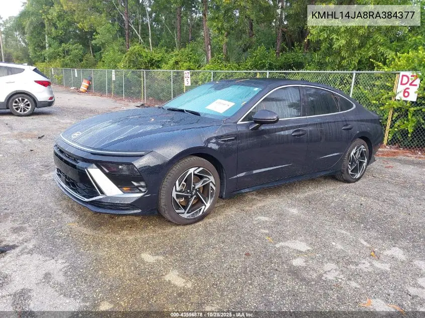 KMHL14JA8RA384377 2024 Hyundai Sonata Sel