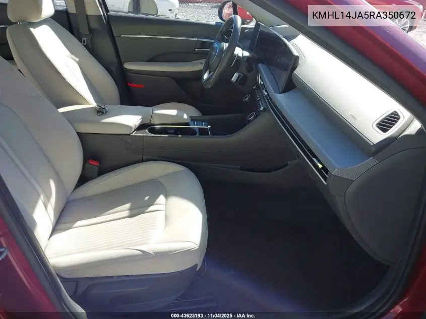 KMHL14JA5RA350672 2024 Hyundai Sonata Sel