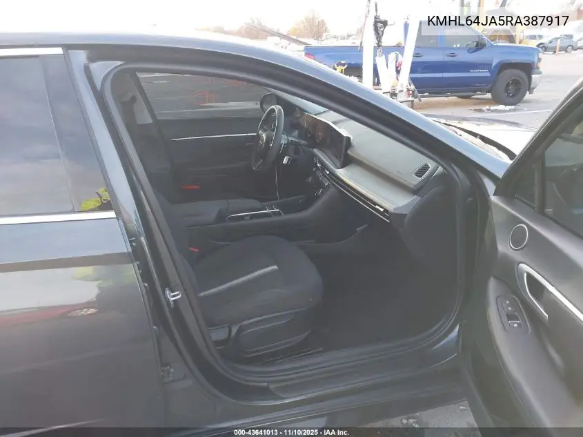 KMHL64JA5RA387917 2024 Hyundai Sonata Sel