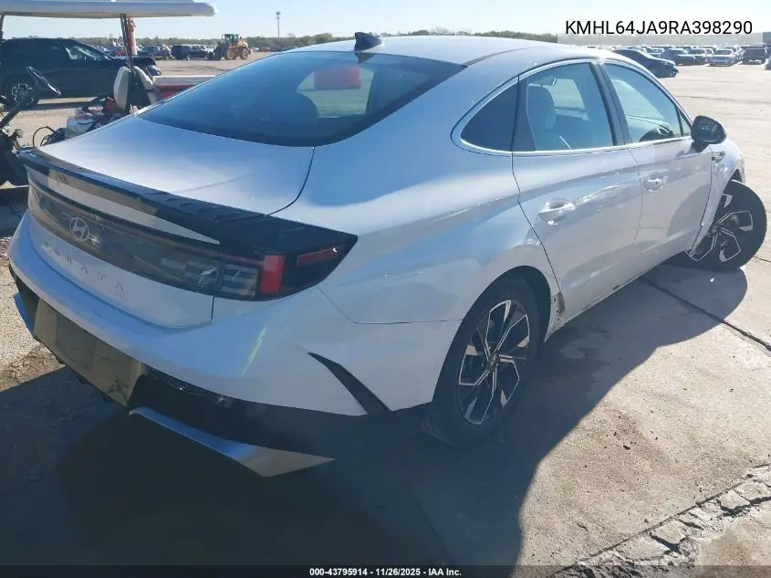 KMHL64JA9RA398290 2024 Hyundai Sonata Sel