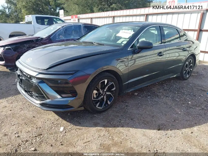 KMHL64JA6RA417121 2024 Hyundai Sonata Sel