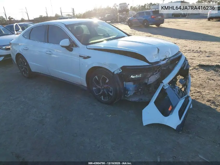 KMHL64JA7RA416236 2024 Hyundai Sonata Sel