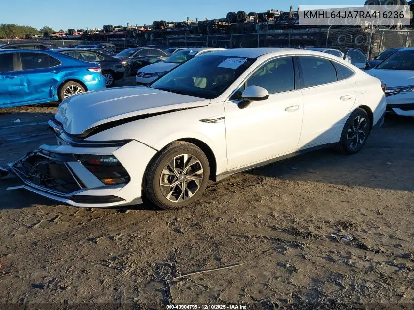 KMHL64JA7RA416236 2024 Hyundai Sonata Sel