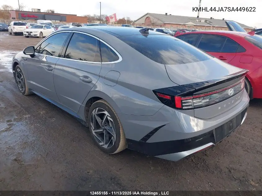 KMHL44JA7SA449622 2025 Hyundai Sonata Preferred-Trend