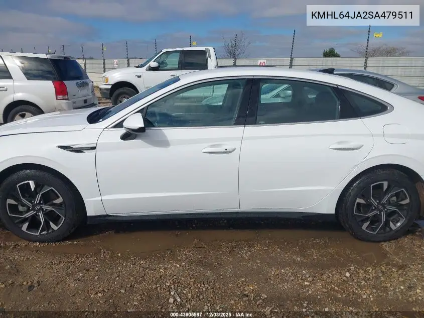 KMHL64JA2SA479511 2025 Hyundai Sonata Sel