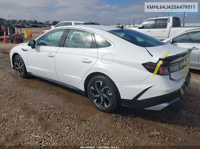 KMHL64JA2SA479511 2025 Hyundai Sonata Sel