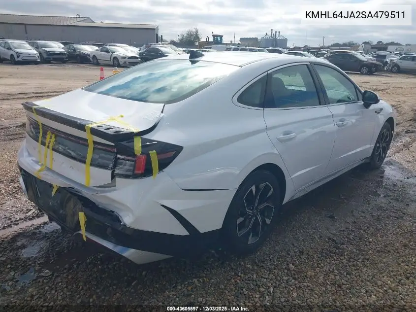 KMHL64JA2SA479511 2025 Hyundai Sonata Sel