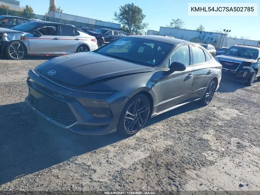 KMHL54JC7SA502785 2025 Hyundai Sonata N Line