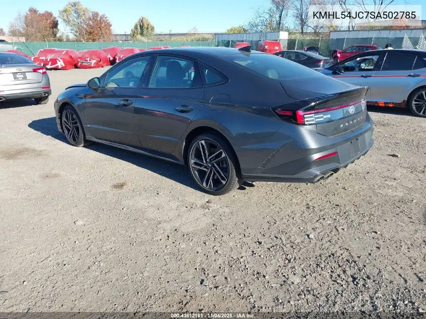 KMHL54JC7SA502785 2025 Hyundai Sonata N Line