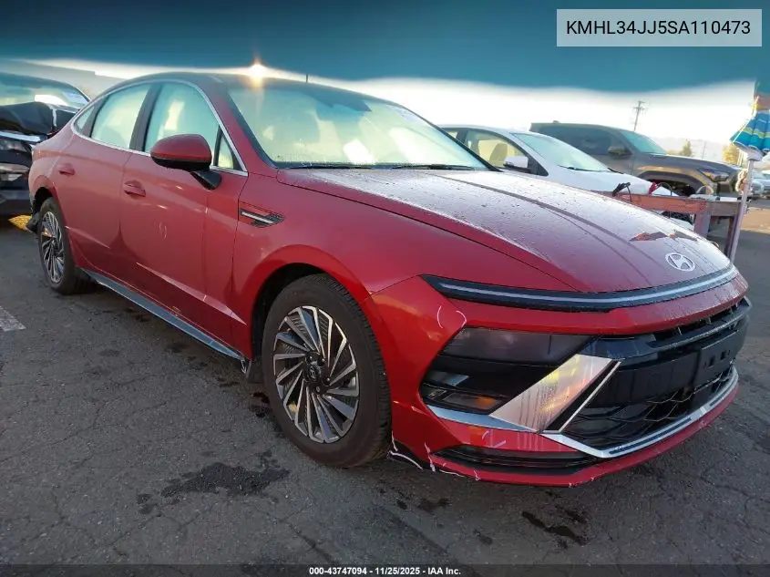 KMHL34JJ5SA110473 2025 Hyundai Sonata Hybrid Sel