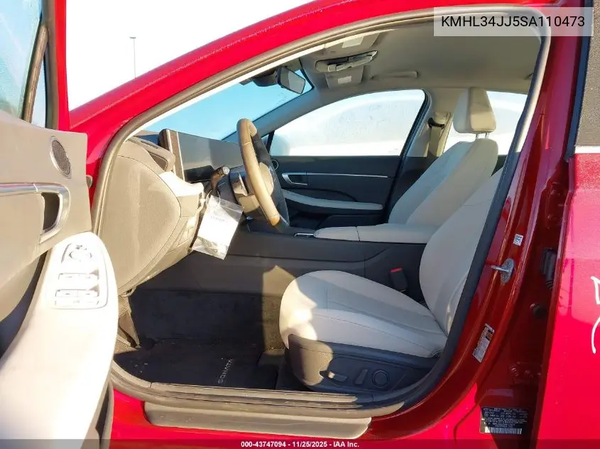 KMHL34JJ5SA110473 2025 Hyundai Sonata Hybrid Sel