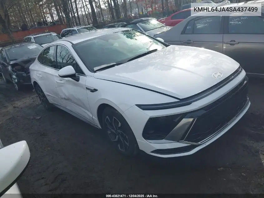 KMHL64JA4SA437499 2025 Hyundai Sonata Sel
