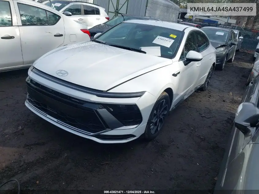 KMHL64JA4SA437499 2025 Hyundai Sonata Sel