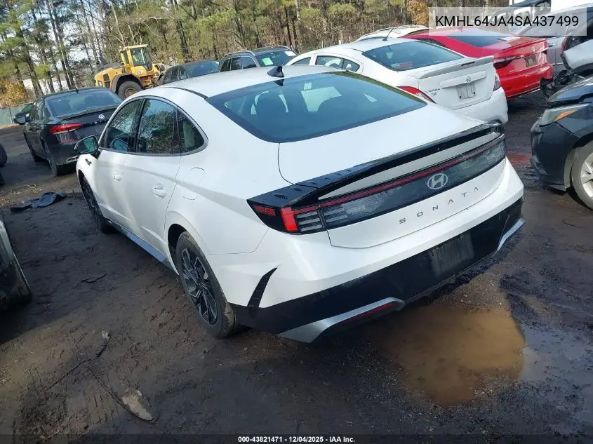 KMHL64JA4SA437499 2025 Hyundai Sonata Sel