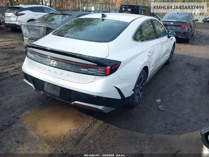 KMHL64JA4SA437499 2025 Hyundai Sonata Sel