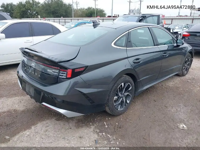 KMHL64JA9SA472880 2025 Hyundai Sonata Sel