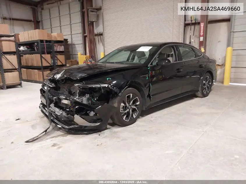 KMHL64JA2SA469660 2025 Hyundai Sonata Sel