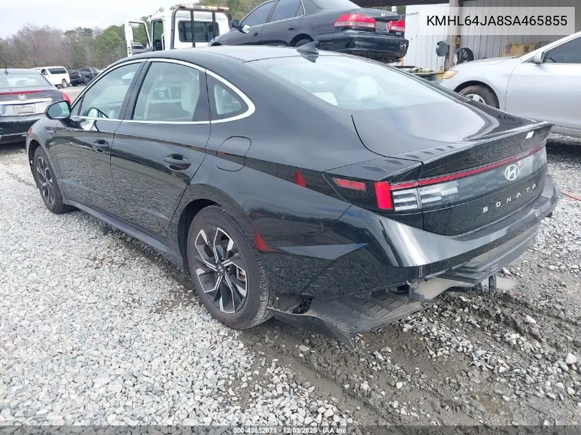 KMHL64JA8SA465855 2025 Hyundai Sonata Sel