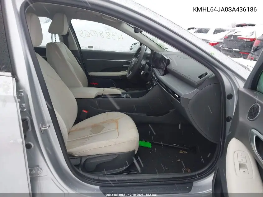 KMHL64JA0SA436186 2025 Hyundai Sonata Sel