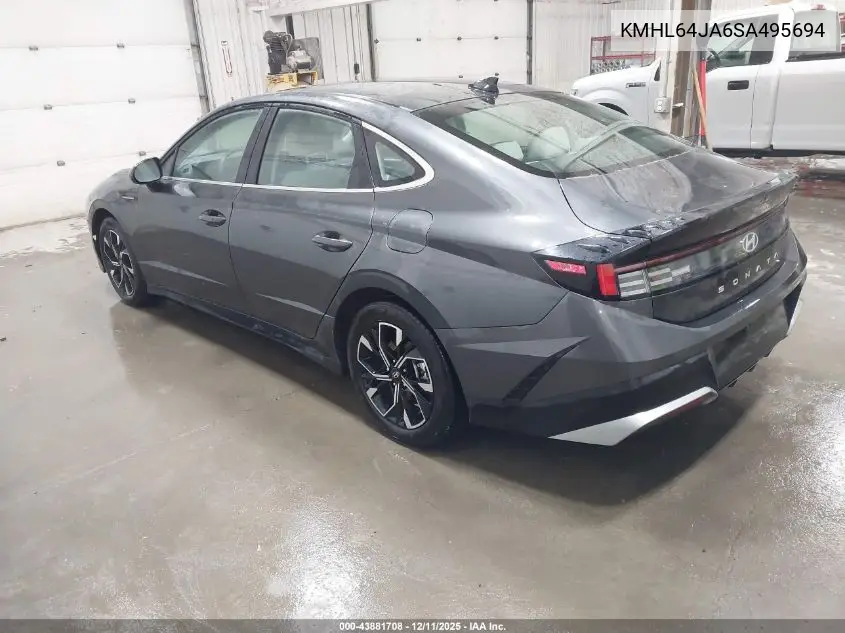 KMHL64JA6SA495694 2025 Hyundai Sonata Sel