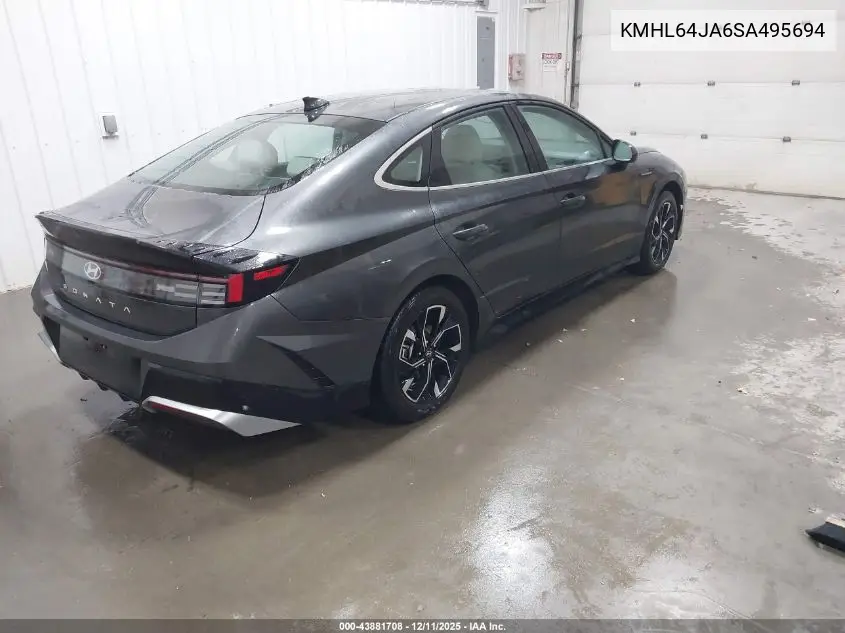 KMHL64JA6SA495694 2025 Hyundai Sonata Sel