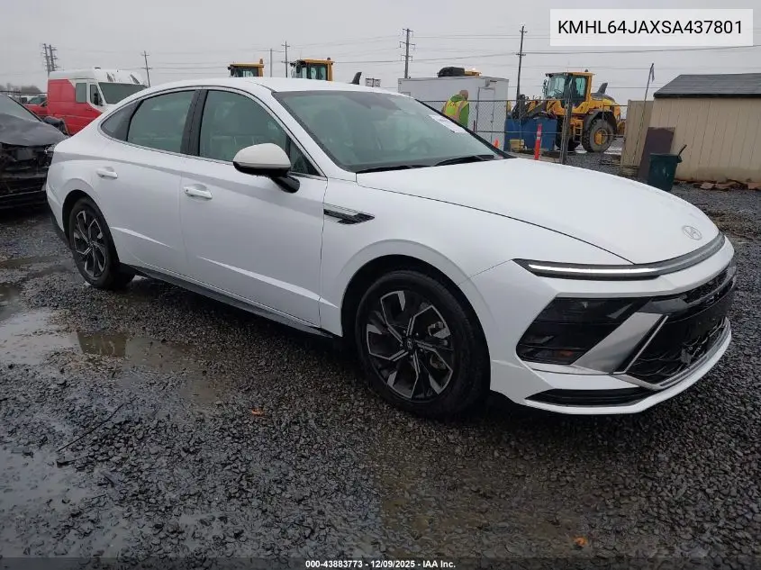 KMHL64JAXSA437801 2025 Hyundai Sonata Sel