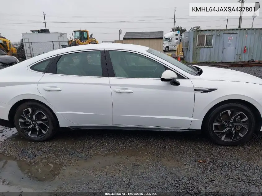 KMHL64JAXSA437801 2025 Hyundai Sonata Sel