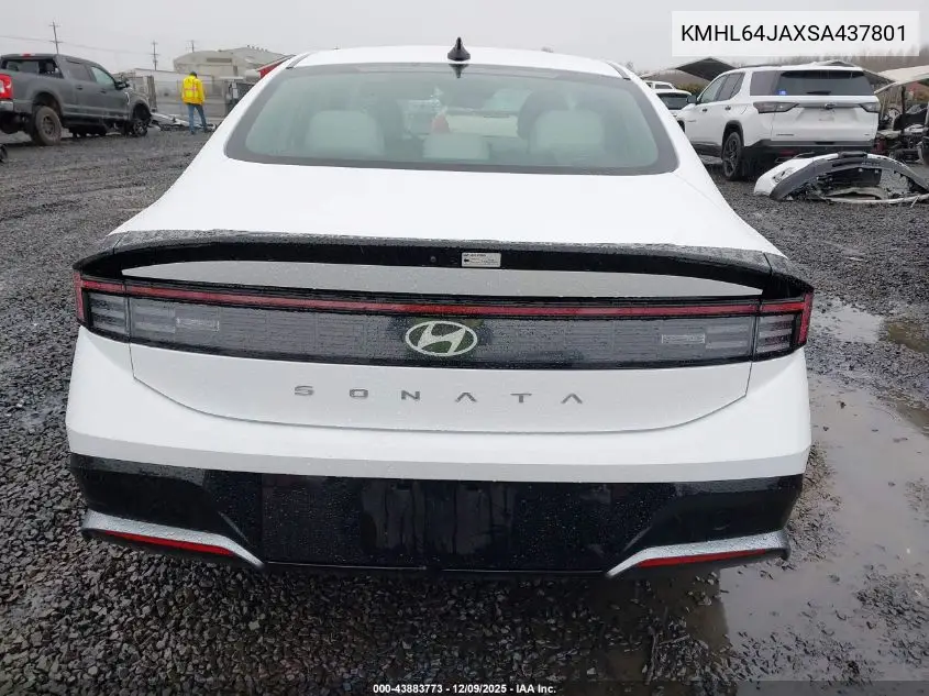 KMHL64JAXSA437801 2025 Hyundai Sonata Sel