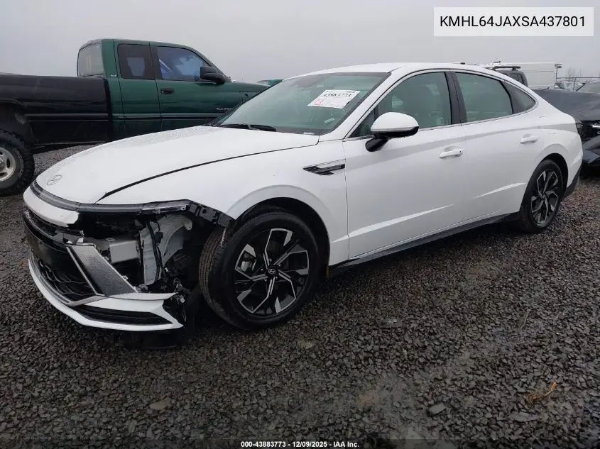 KMHL64JAXSA437801 2025 Hyundai Sonata Sel