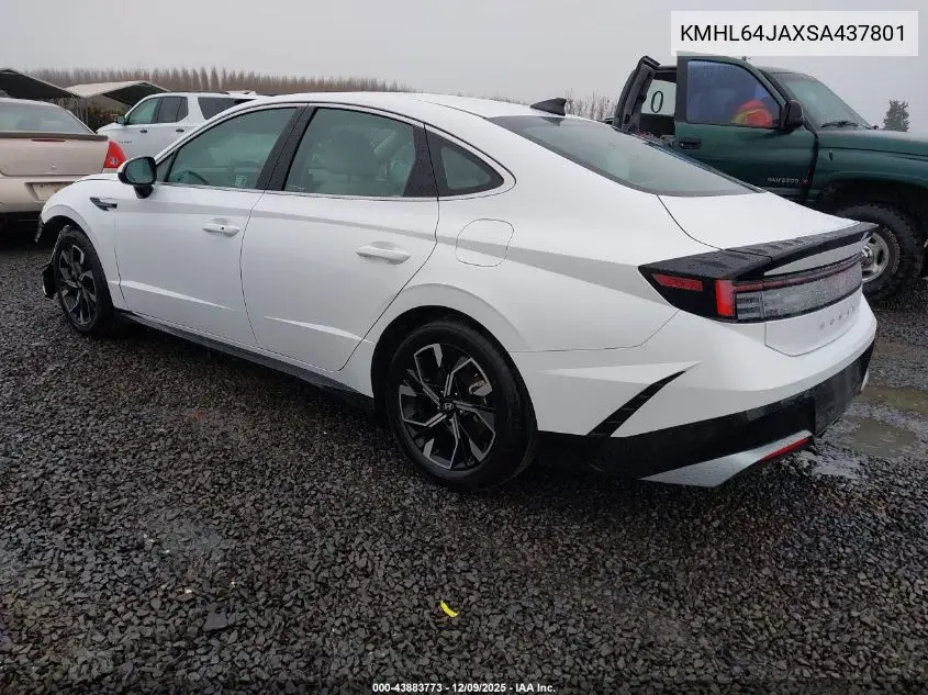 KMHL64JAXSA437801 2025 Hyundai Sonata Sel