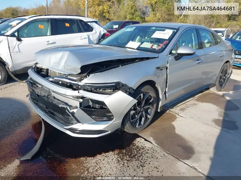 KMHL64JA7SA464681 2025 Hyundai Sonata Sel