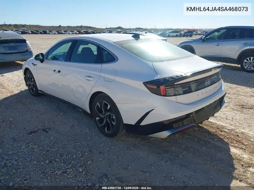 KMHL64JA4SA468073 2025 Hyundai Sonata Sel