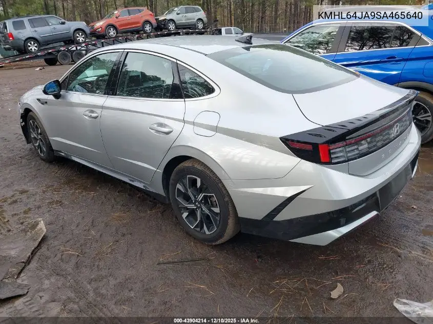 KMHL64JA9SA465640 2025 Hyundai Sonata Sel