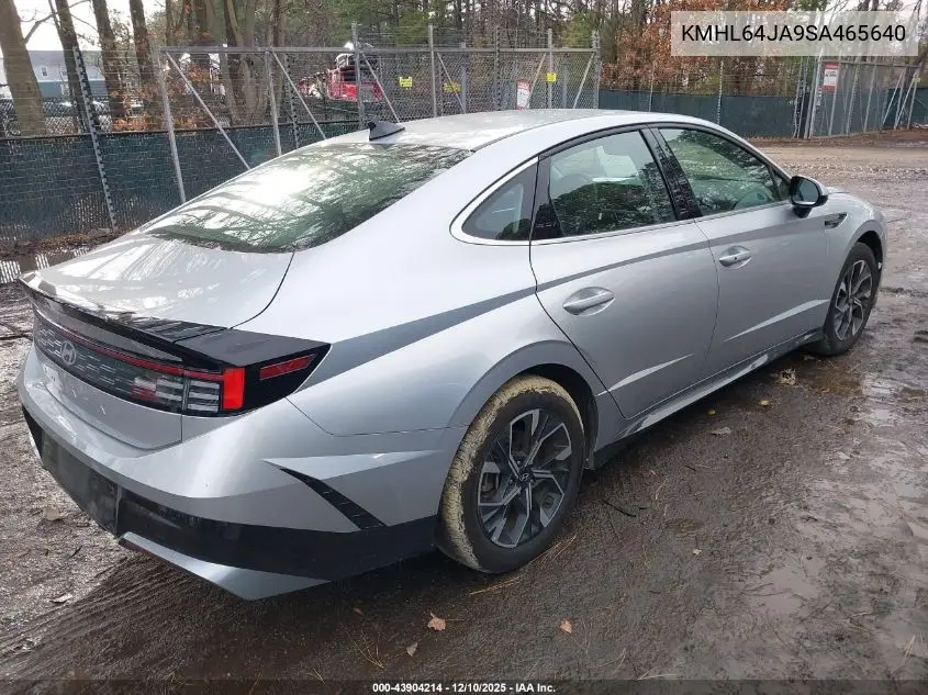 KMHL64JA9SA465640 2025 Hyundai Sonata Sel