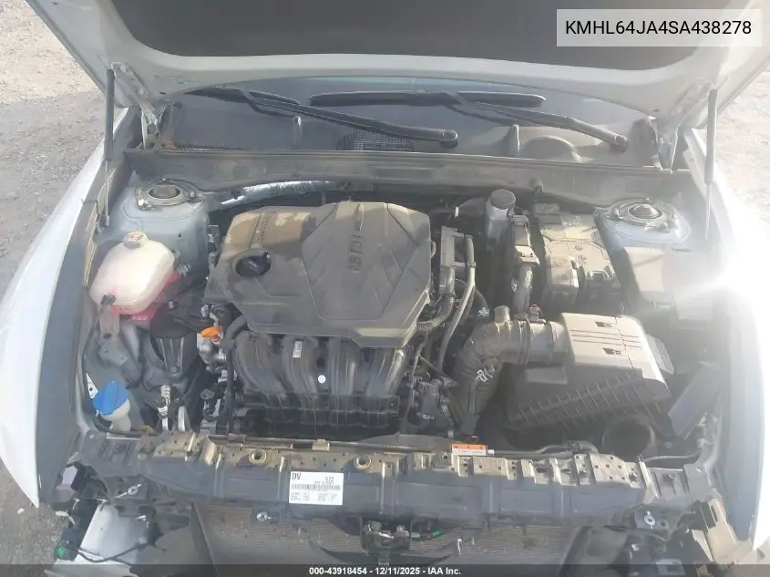 KMHL64JA4SA438278 2025 Hyundai Sonata Sel