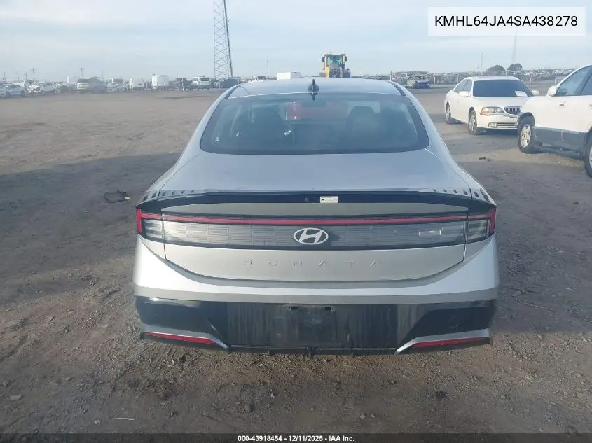 KMHL64JA4SA438278 2025 Hyundai Sonata Sel