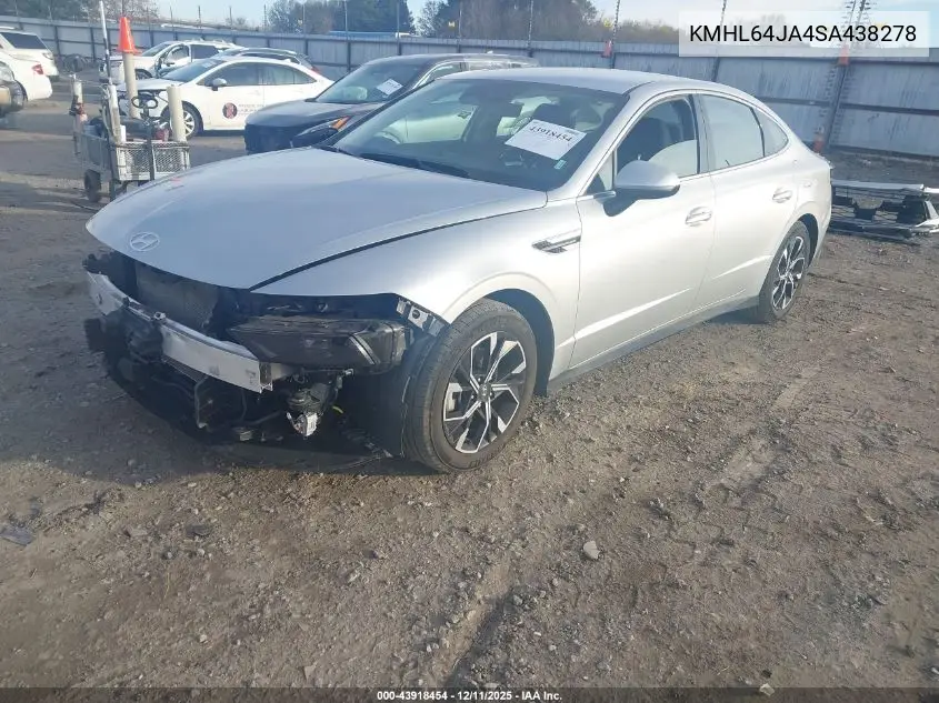 KMHL64JA4SA438278 2025 Hyundai Sonata Sel