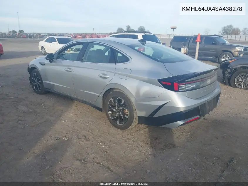 KMHL64JA4SA438278 2025 Hyundai Sonata Sel