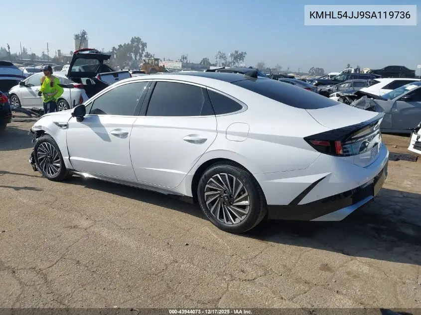 KMHL54JJ9SA119736 2025 Hyundai Sonata Hybrid Limited