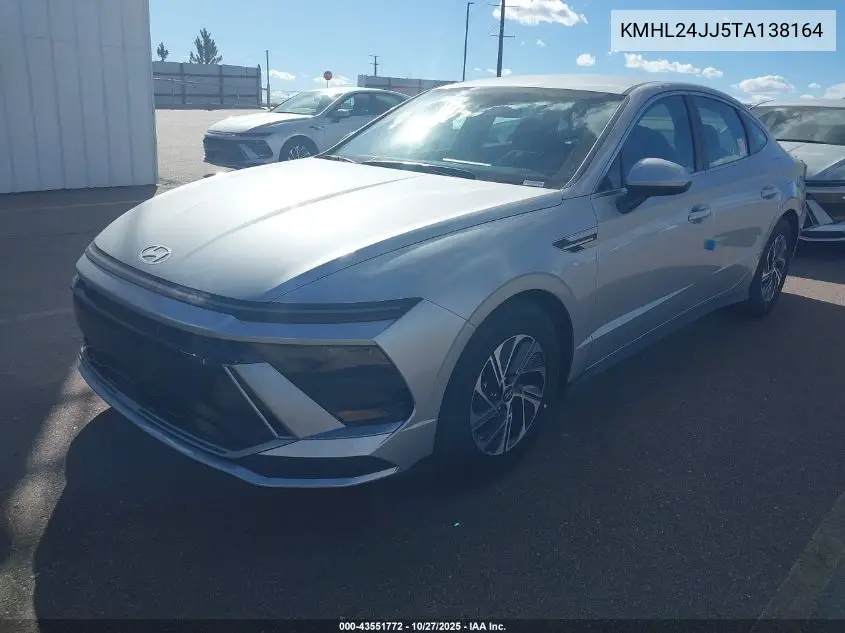 KMHL24JJ5TA138164 2026 Hyundai Sonata Hybrid Blue