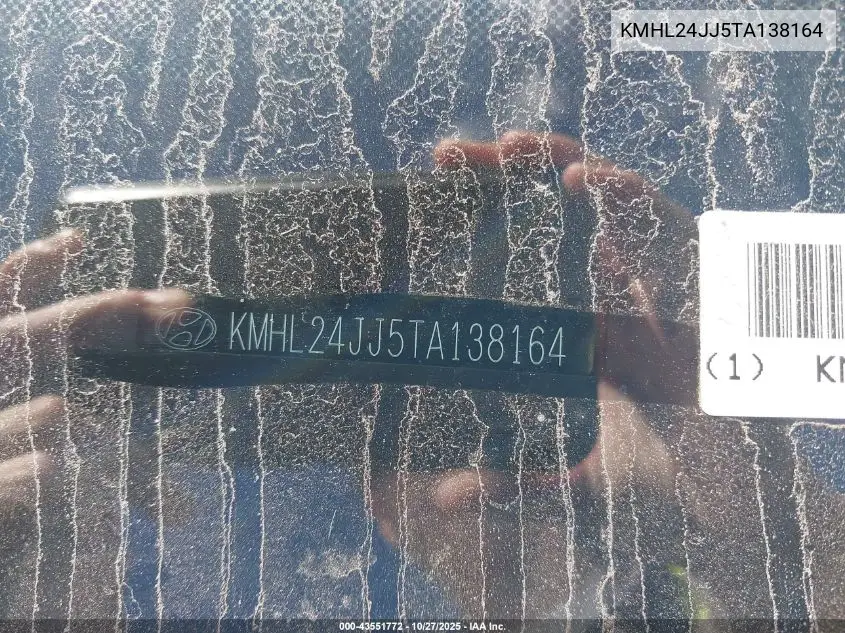 KMHL24JJ5TA138164 2026 Hyundai Sonata Hybrid Blue