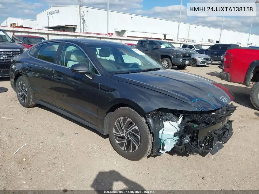 KMHL24JJXTA138158 2026 Hyundai Sonata Hybrid Blue