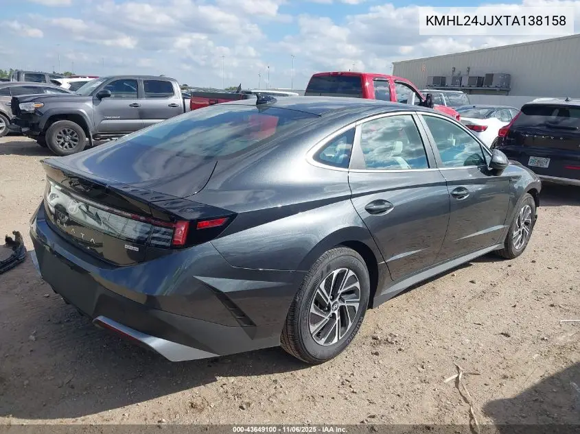 KMHL24JJXTA138158 2026 Hyundai Sonata Hybrid Blue